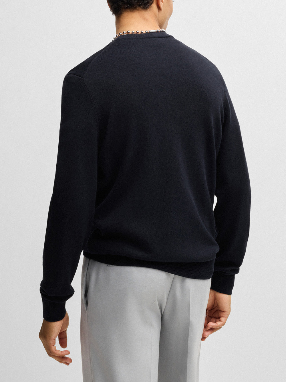 Pullover Hugo Boss San Cassius da Uomo - Blu