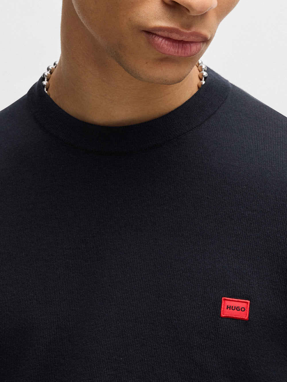 Pullover Hugo Boss San Cassius da Uomo - Blu