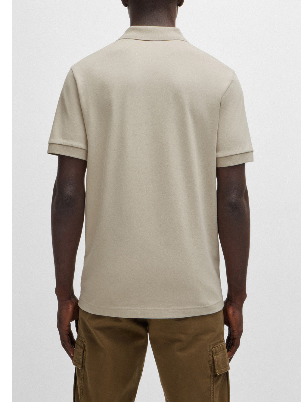 Polo Hugo Boss Passenger da Uomo - Beige