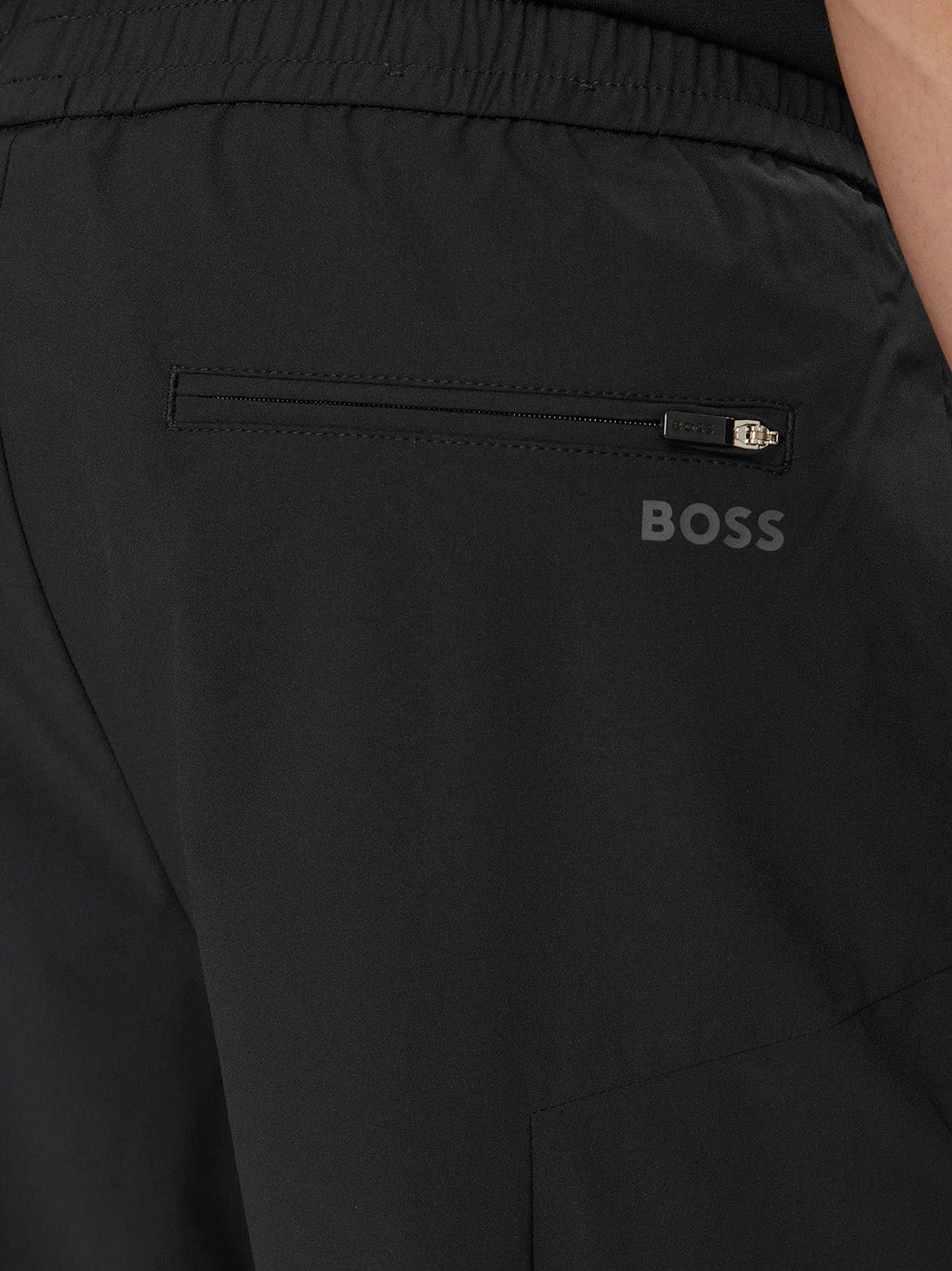 Pantalone Cargo Hugo Boss Urbanex Cargolight da Uomo - Nero