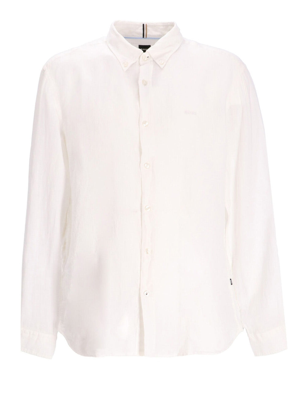 Camicia Casual Hugo Boss Roan da Uomo - Bianco