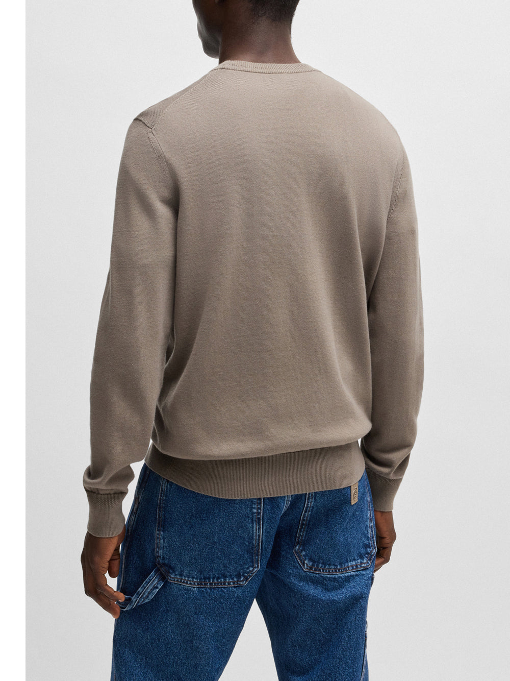 Pullover Hugo Boss Kanovano da Uomo - Marrone