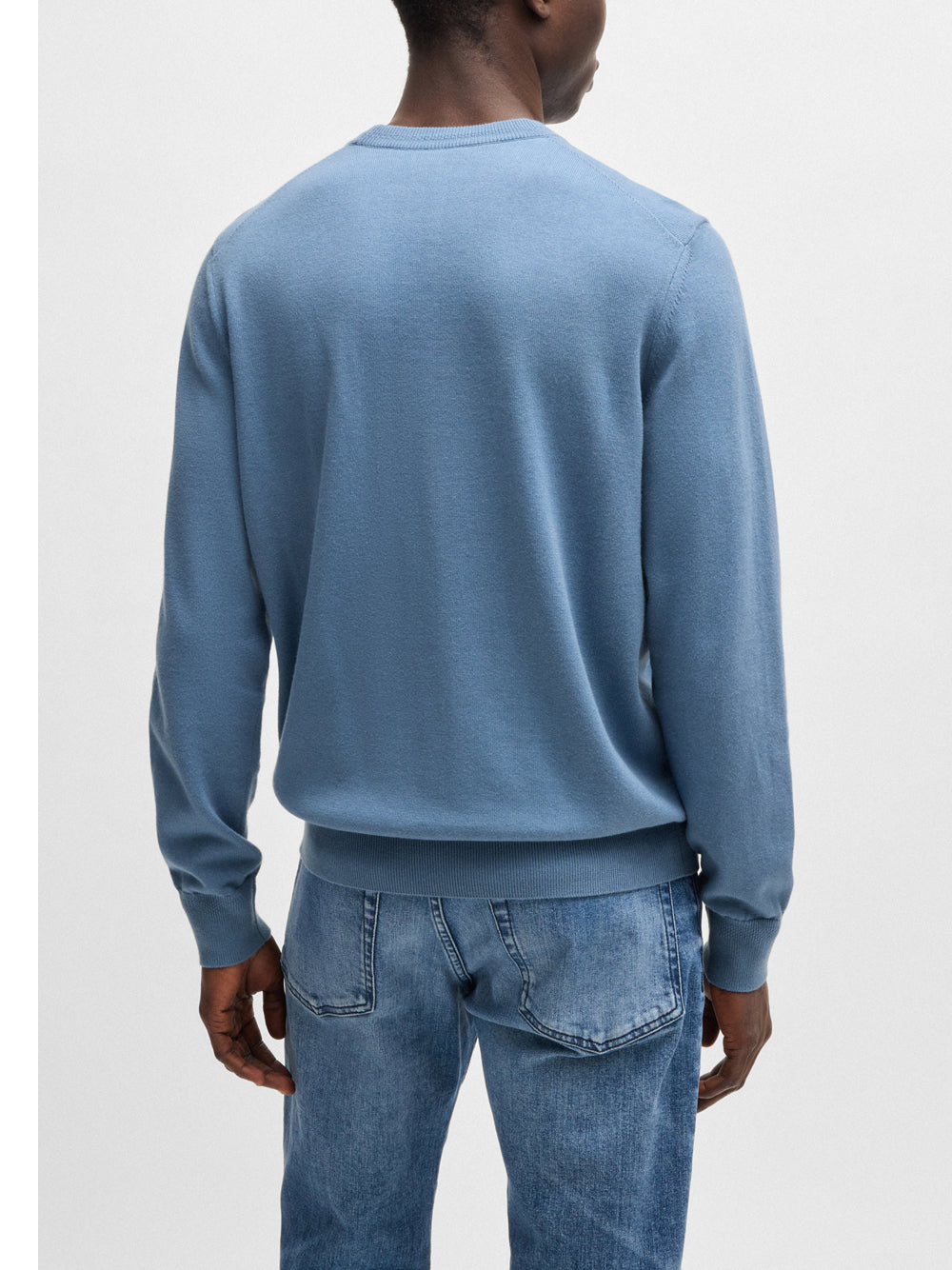Pullover Hugo Boss Kanovano da Uomo - Blu