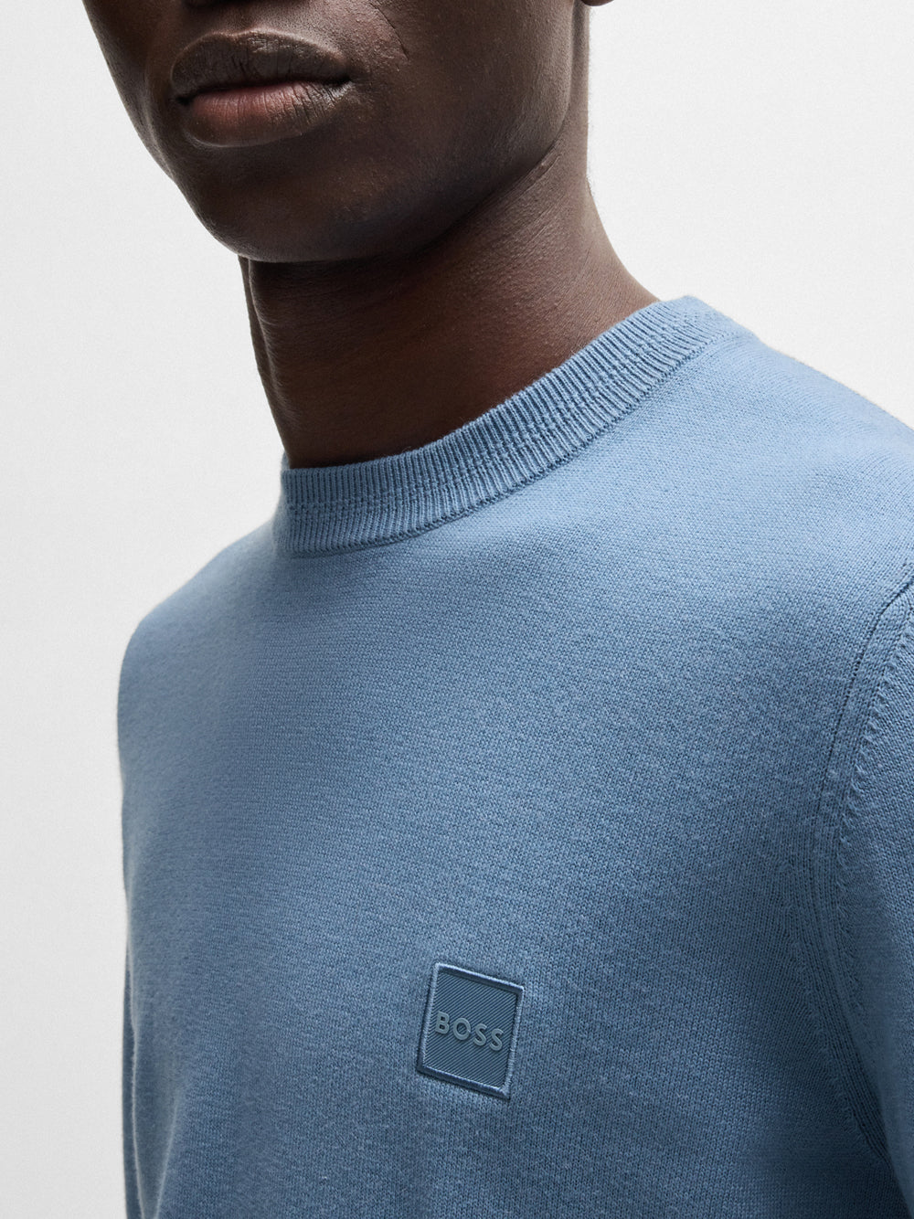 Pullover Hugo Boss Kanovano da Uomo - Blu