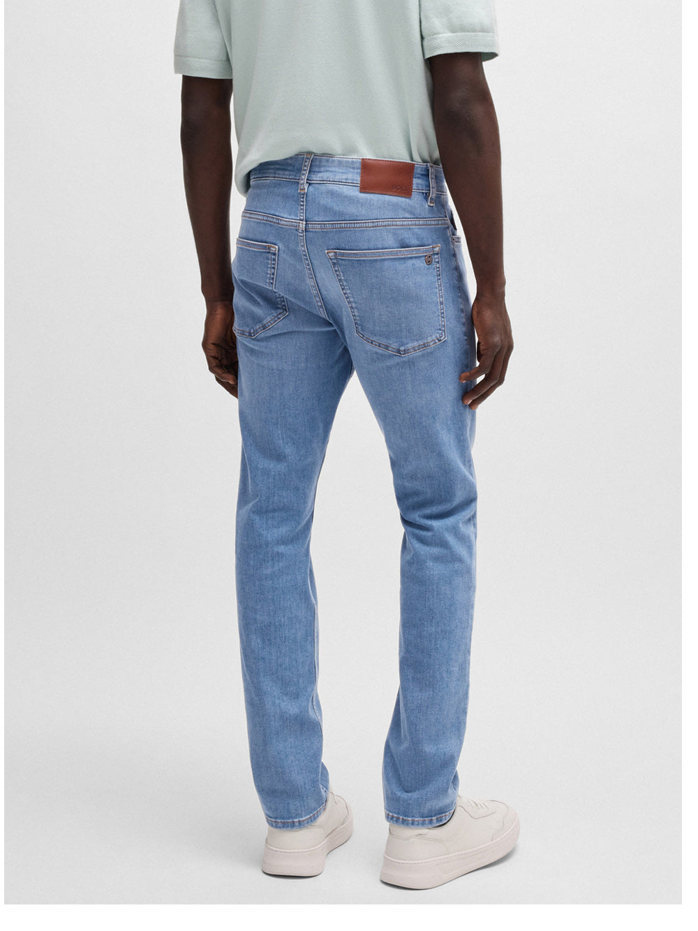 Jeans Slim Hugo Boss Delaware da Uomo - Denim