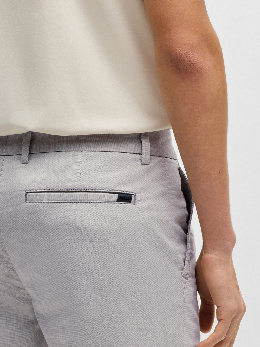 Pantalone Chino Hugo Boss Kaiton da Uomo - Beige