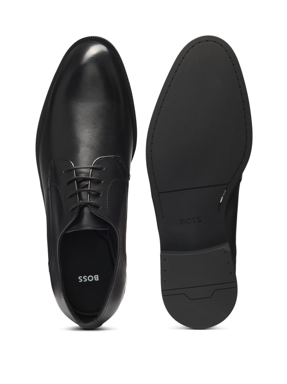 Scarpa Stringata Hugo Boss Tayil Derb da Uomo - Nero