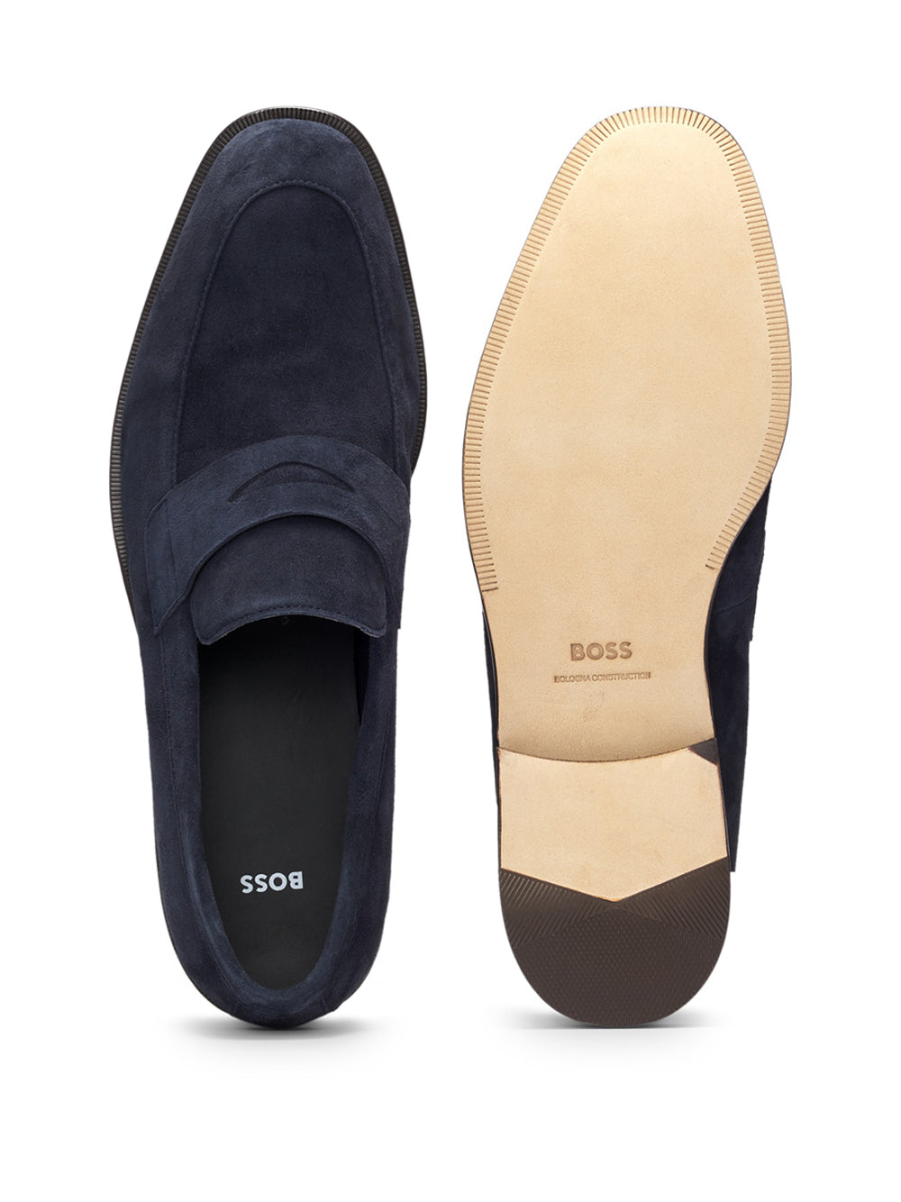 Mocassini Hugo Boss Limber da Uomo - Blu