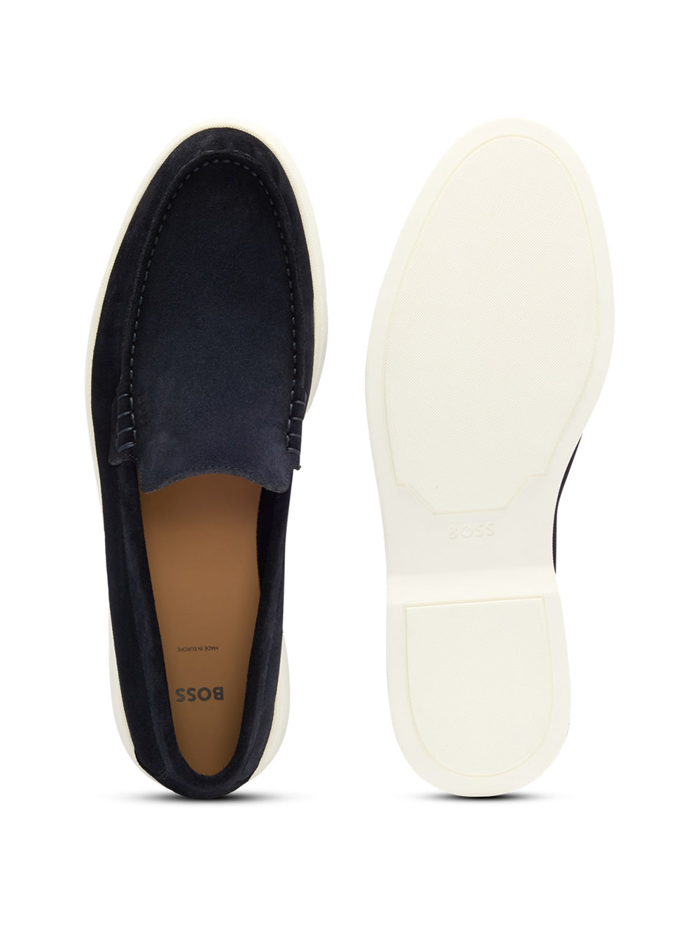 Mocassini Hugo Boss Sienne da Uomo - Blu