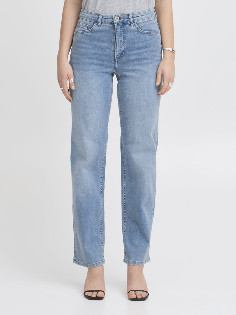 Jeans Straight Ichi da Donna - Denim
