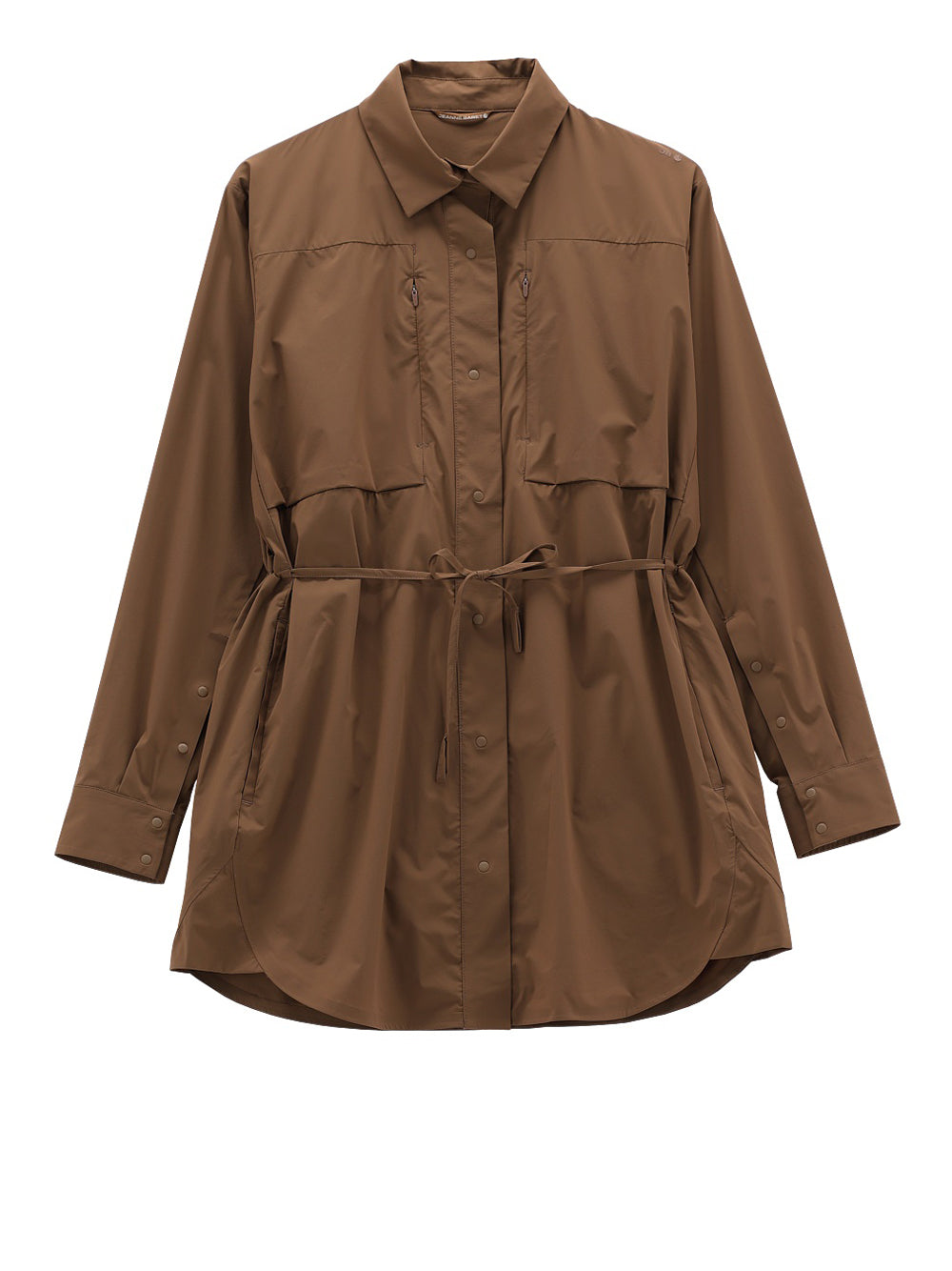 Camicia Casual Jeanne Baret Sumatra da Donna - Marrone