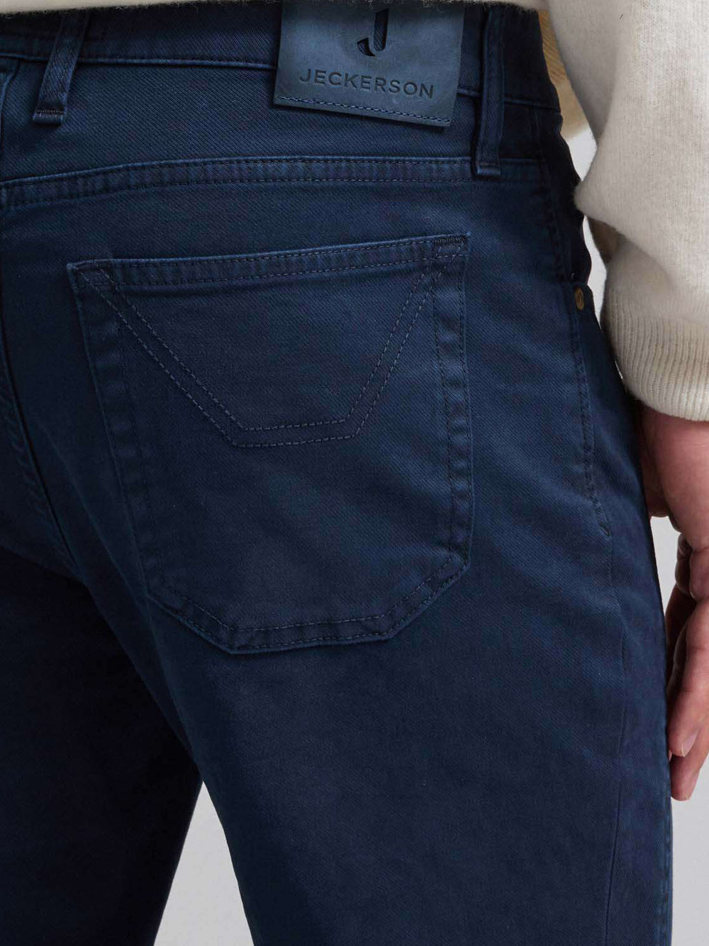 Pantalone 5 Tasche Jeckerson James Skinny da Uomo - Blu