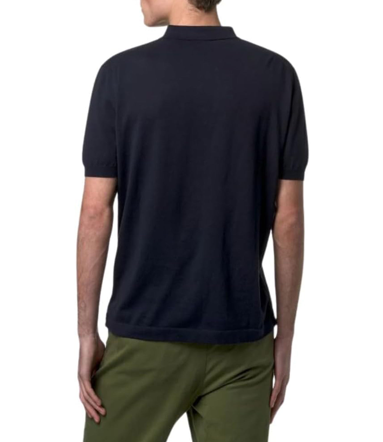 K-Way Polo Maniche Corte Pleyne Uomo Mod. K4126RW PLEYNE K89 Blue depth Blu