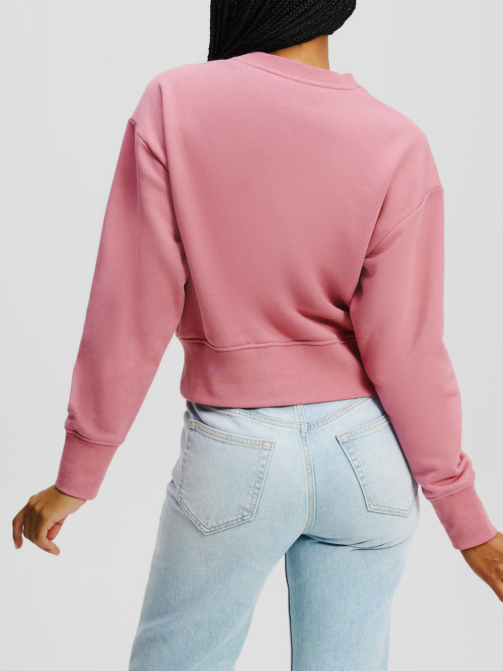 Felpa Karl Lagerfeld da Donna - Rosa
