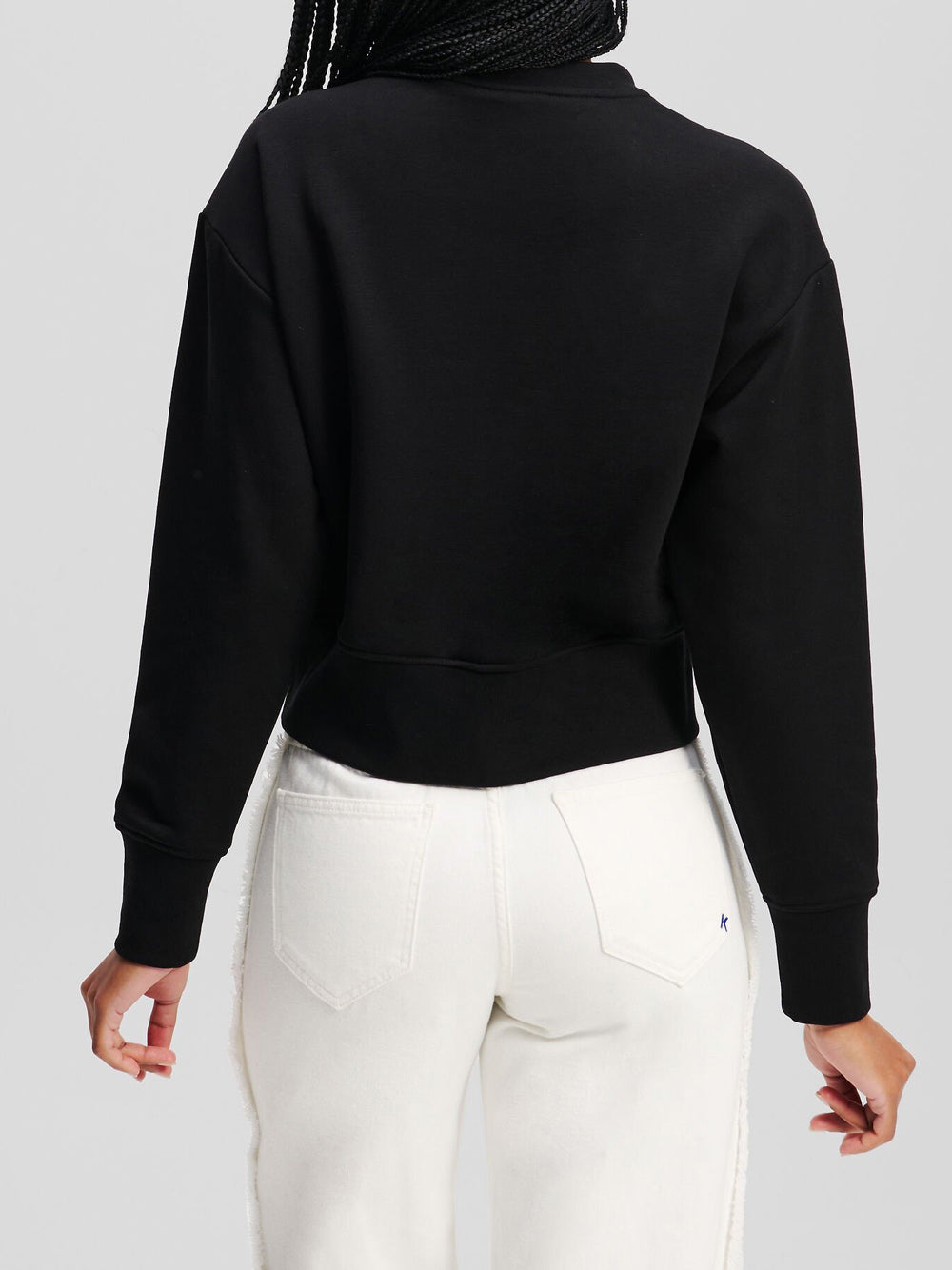 Felpa Karl Lagerfeld da Donna - Nero