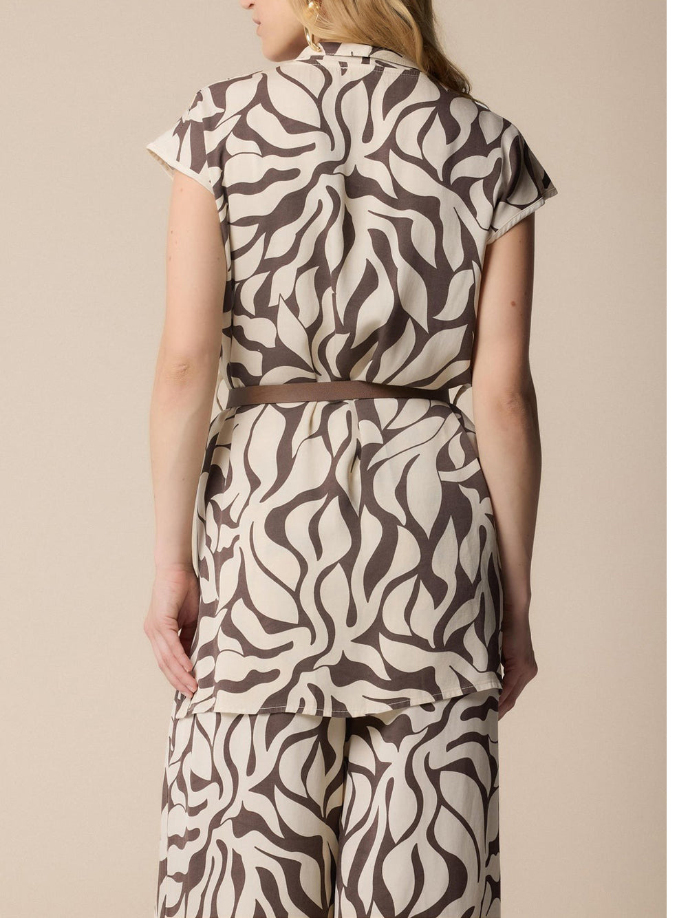Blusa Kocca Elionor da Donna - Marrone