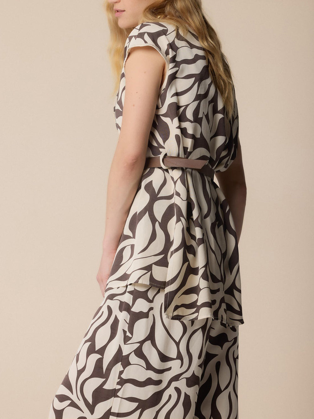Blusa Kocca Elionor da Donna - Marrone