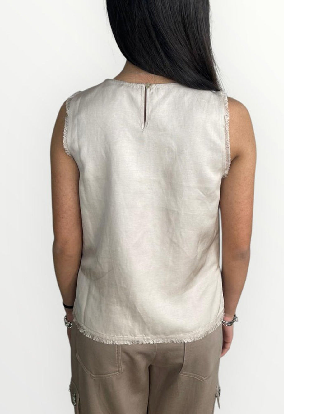 Blusa Kocca Jeanine da Donna - Beige