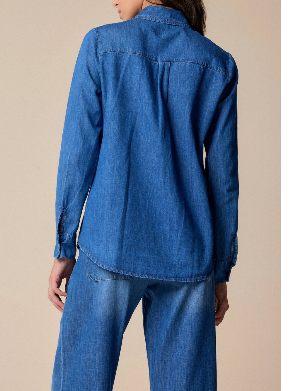 Camicia Jeans Kocca Pole da Donna - Denim