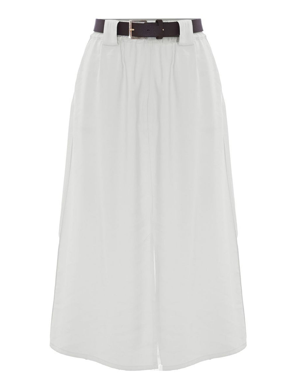 Gonna Longuette Kocca Leander da Donna - Bianco