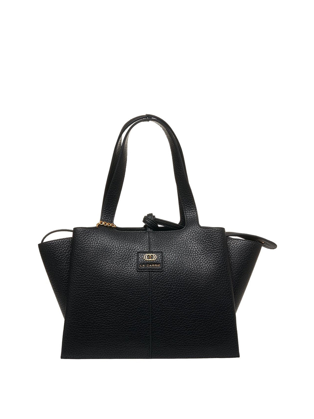 Borsa Shopper La Carrie Screaming Bell Double da Donna - Nero