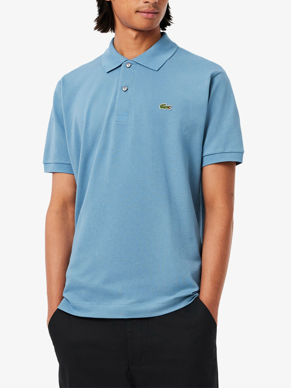 Polo Lacoste da Uomo - Celeste