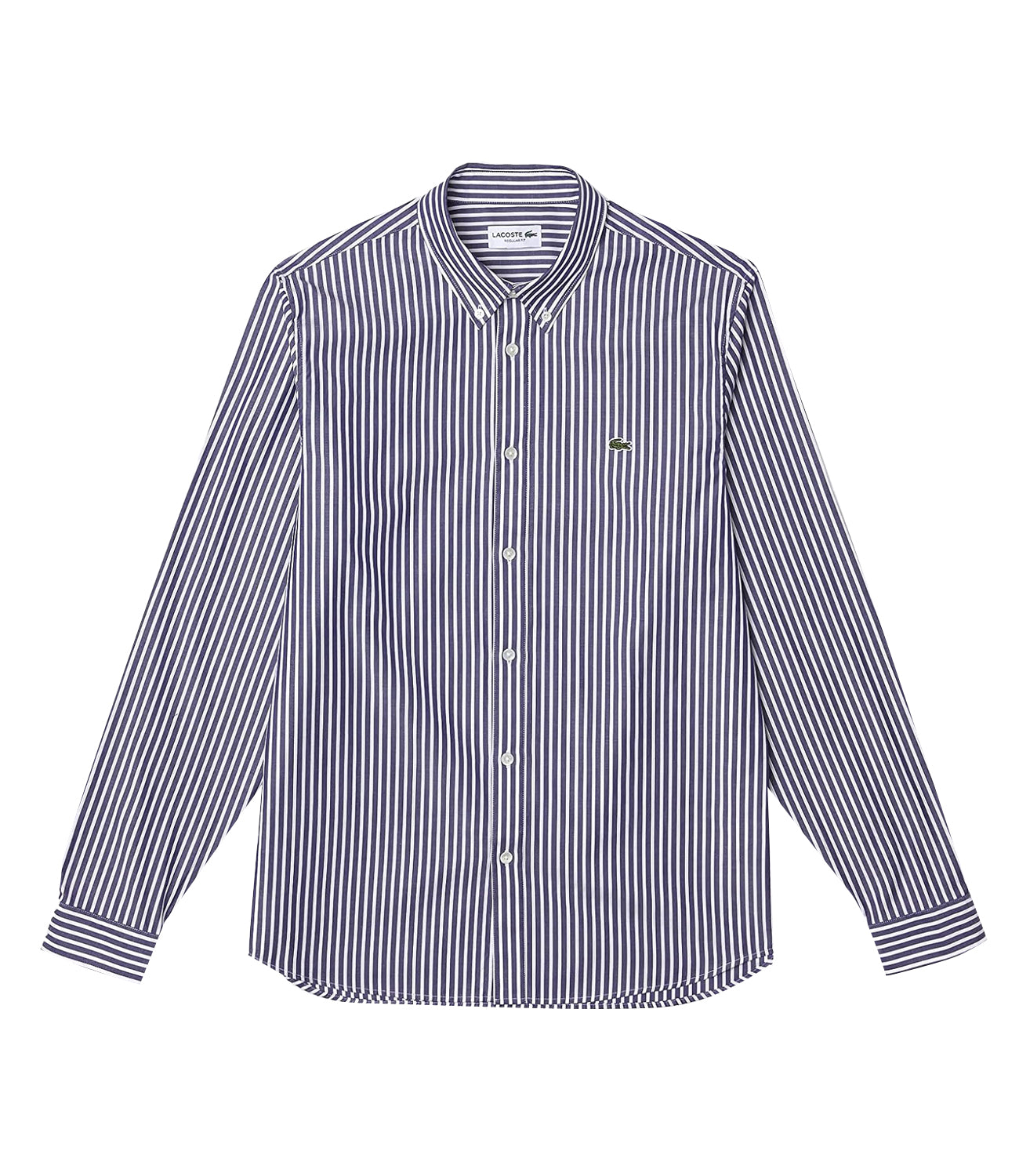 Lacoste Camicia Manica Lunga Uomo Mod. CH2936 POPELIN 522RIGA Blu