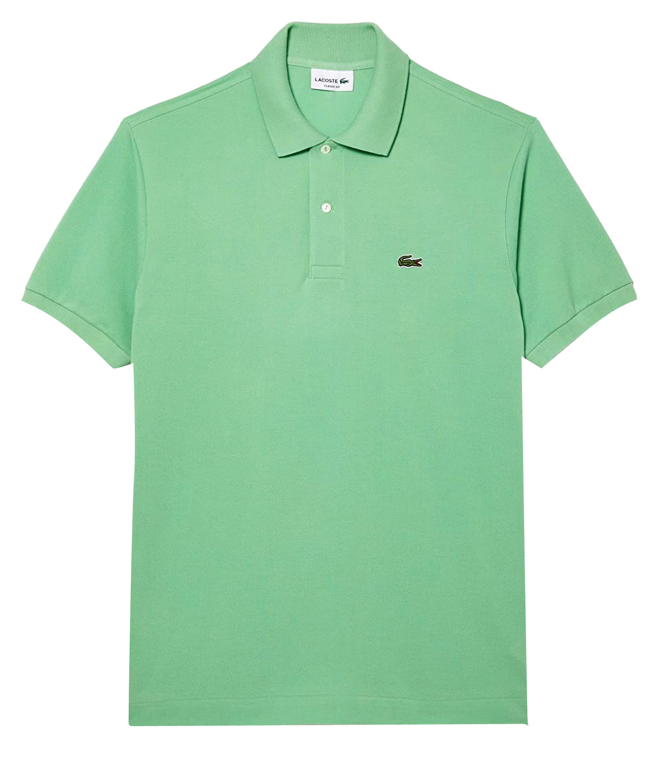 Lacoste Polo Maniche Corte Uomo Mod. L1212 TTF Verde