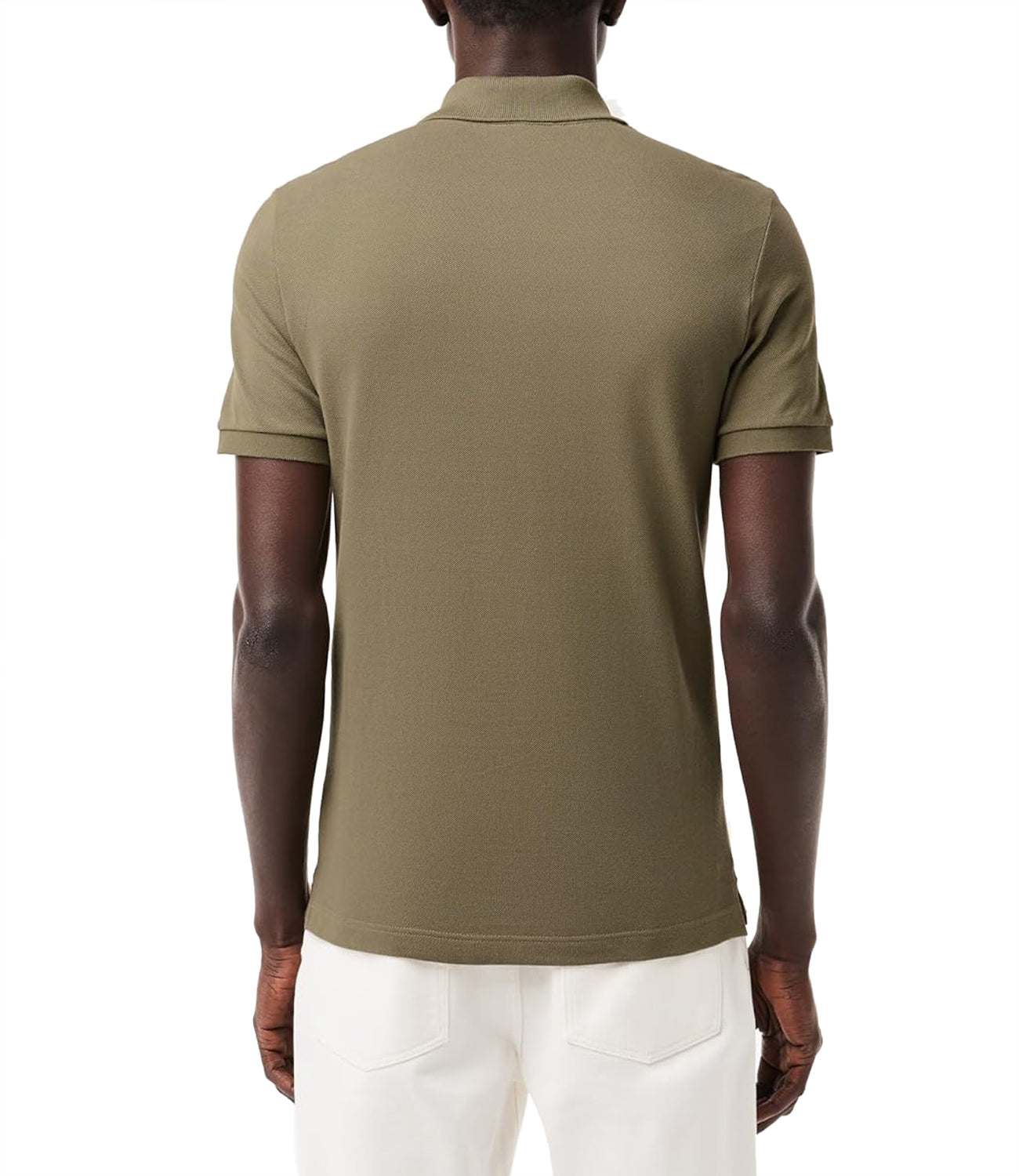 Lacoste Polo Maniche Corte Uomo Mod. PH4012 BMY Militare Verde