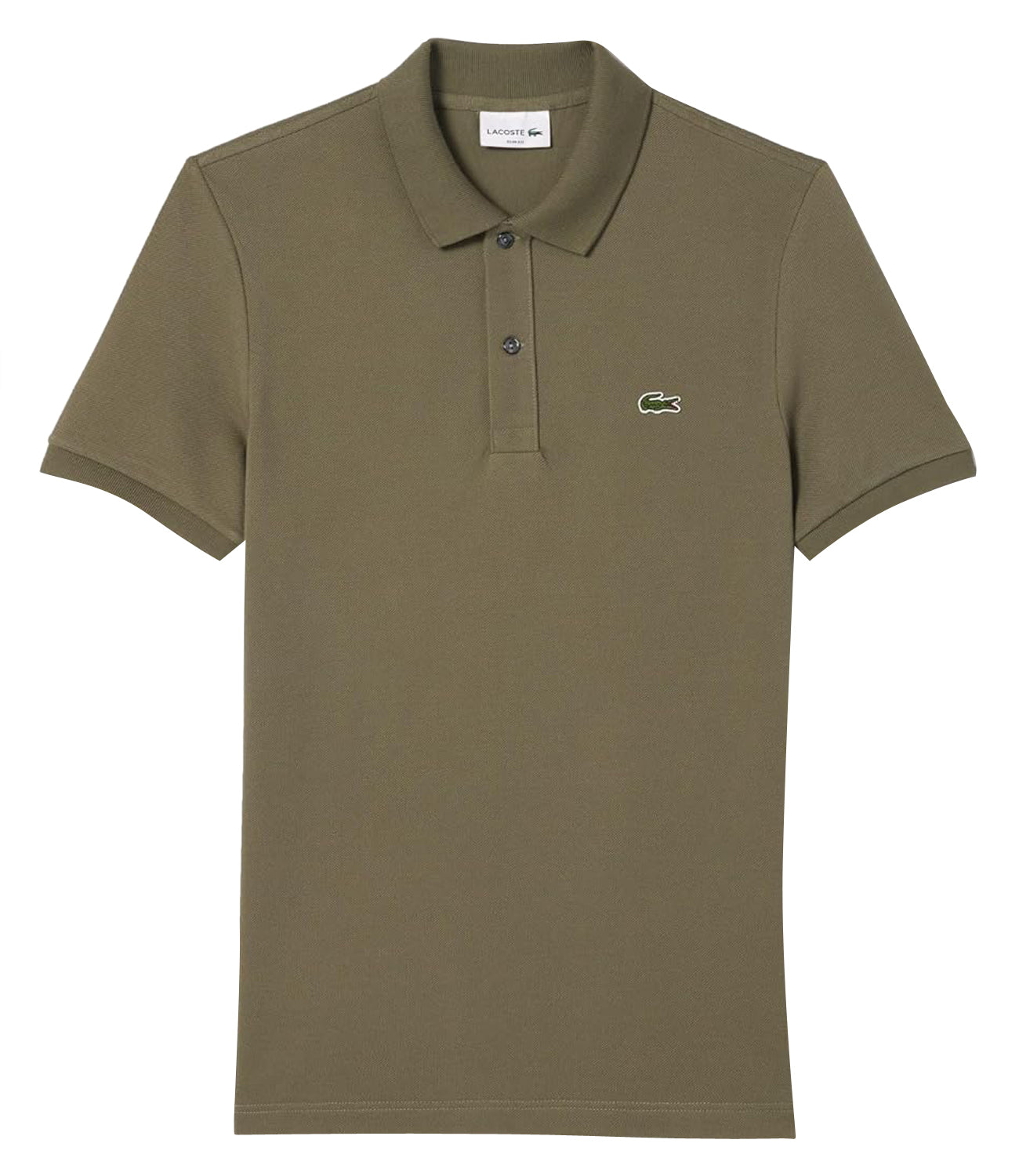 Lacoste Polo Maniche Corte Uomo Mod. PH4012 BMY Militare Verde