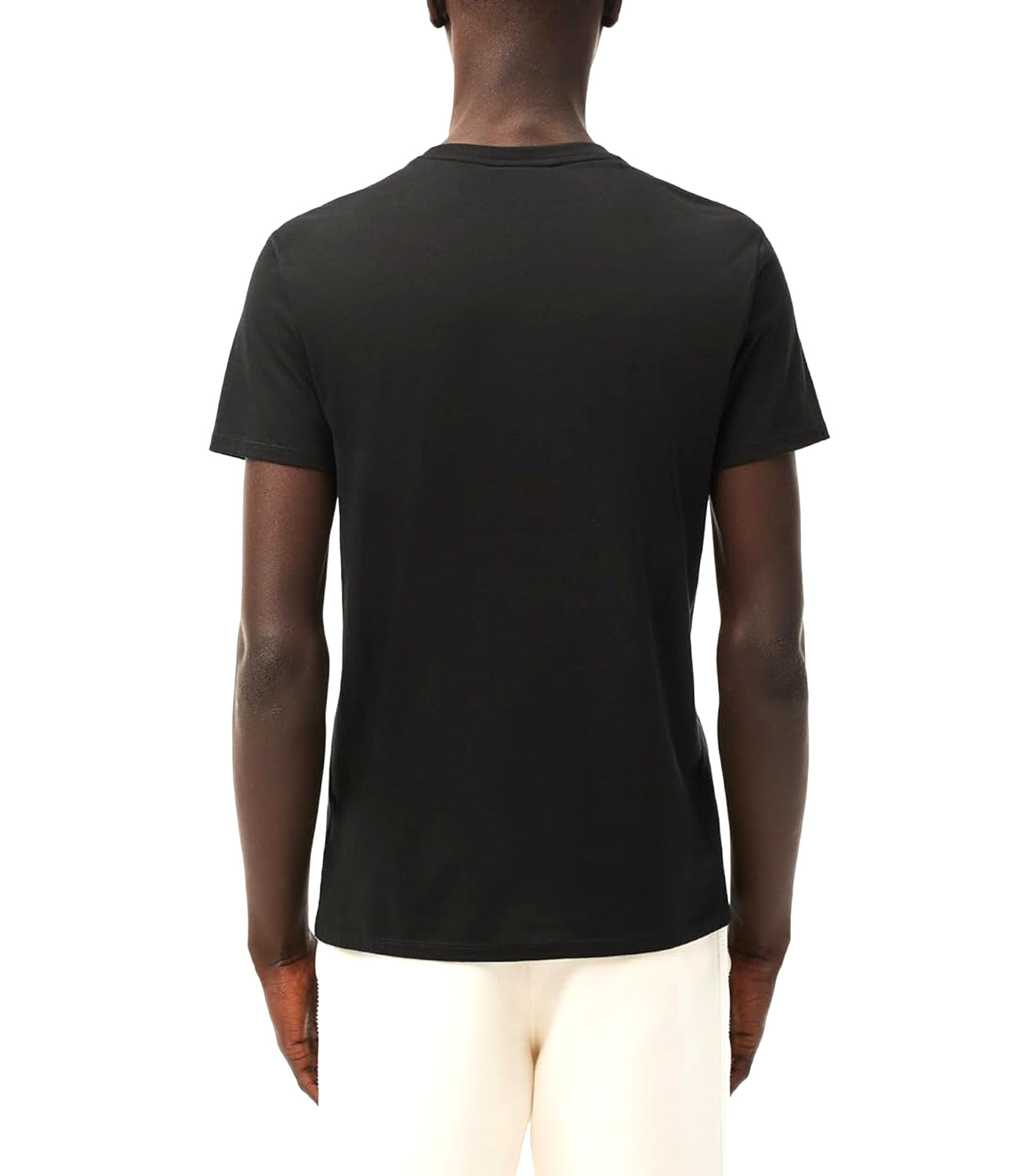Lacoste T-shirt Uomo Mod. TH6709 PIMA COTTON 031 Nero