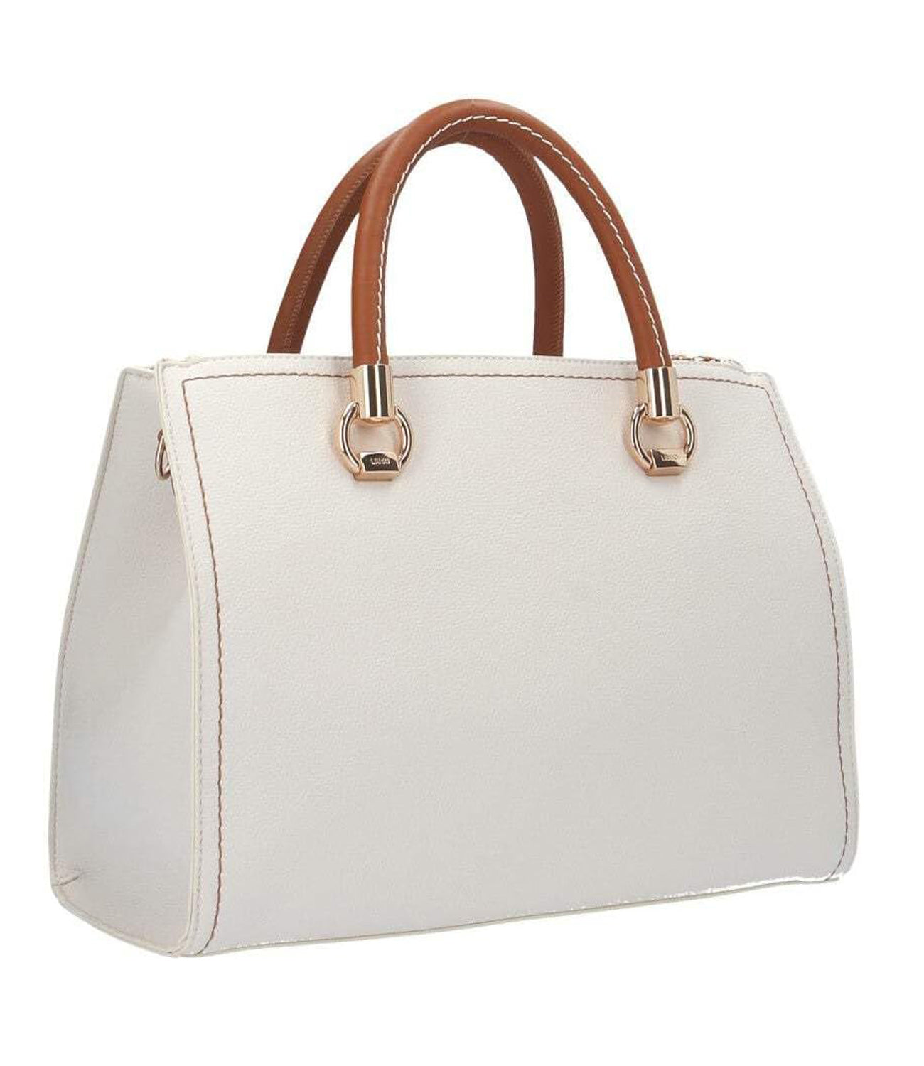 Liu Jo Liu Jo Borsa M Satchel Donna Mod. AA5008 E0058 C3633 Cream/Bran