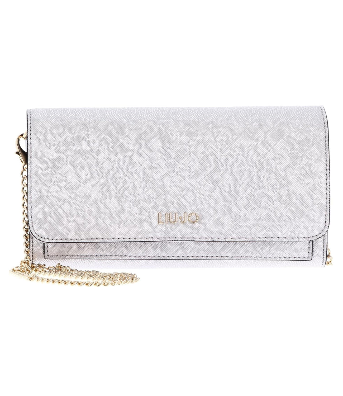 Liu Jo Liu Jo Portafoglio Xl Bifold W/Chain Donna Mod. AA5172 E0087 45002 SILVER Argento