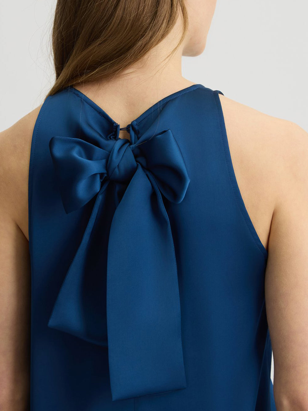 Blusa con Fiocco Liu Jo da Donna - Blu