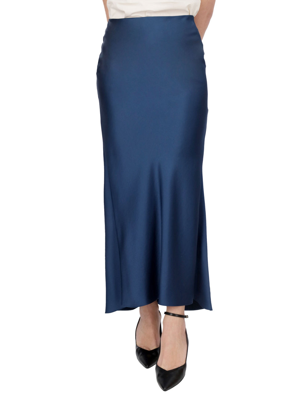 Gonna Longuette Liu Jo Sbieco da Donna - Blu