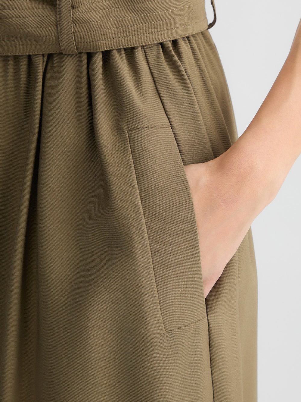Gonna Pantalone Cinturata Liu Jo da Donna - Verde