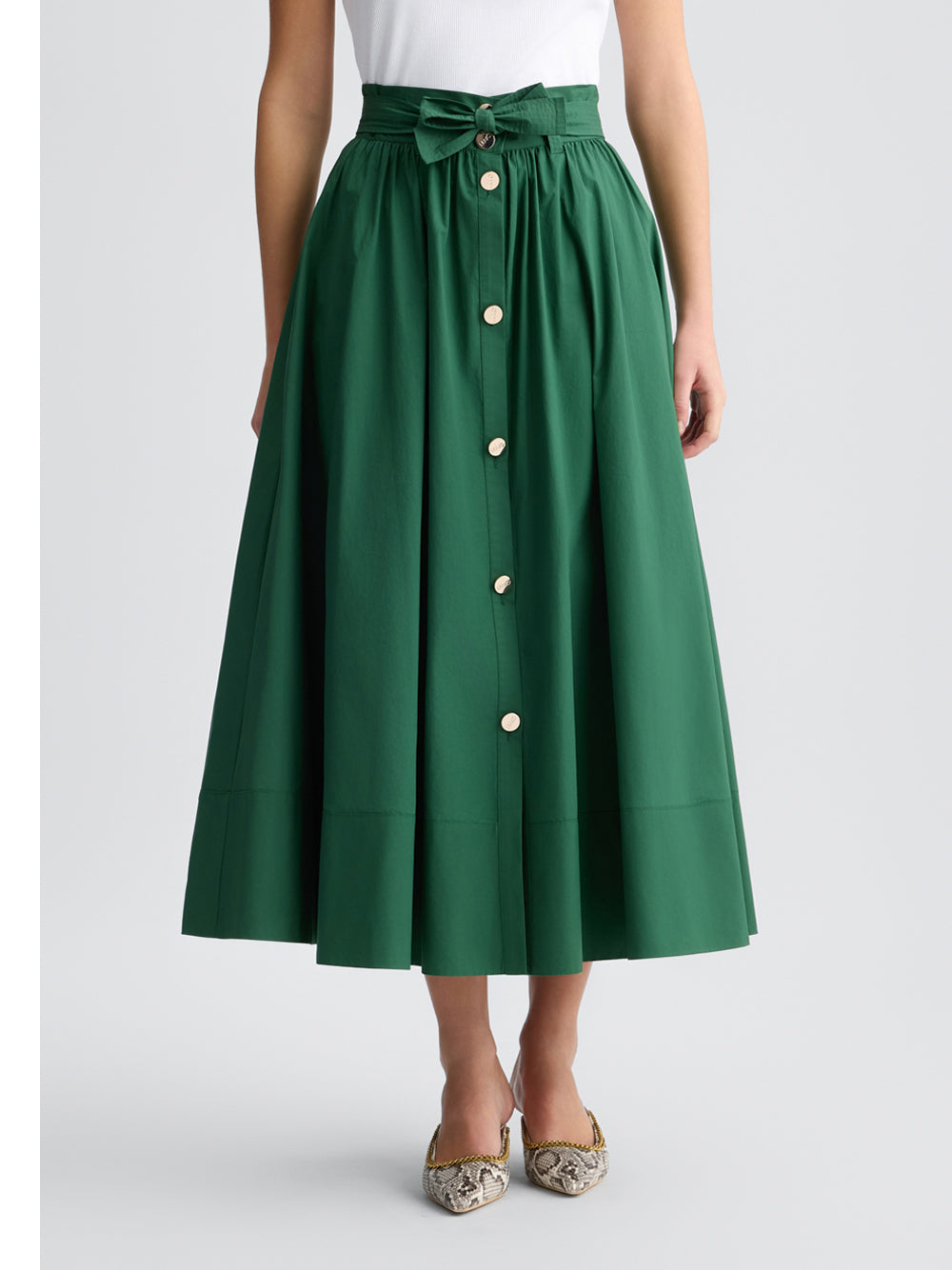 Gonna Longuette Liu Jo da Donna - Verde