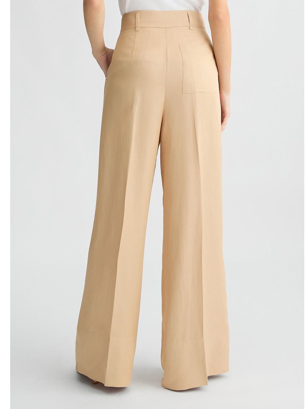Pantalone Palazzo Liu Jo da Donna - Beige