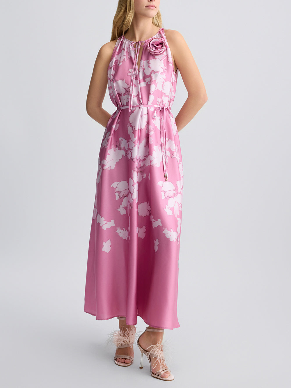 Vestito Longuette Liu Jo da Donna - Fuxia Fucsia