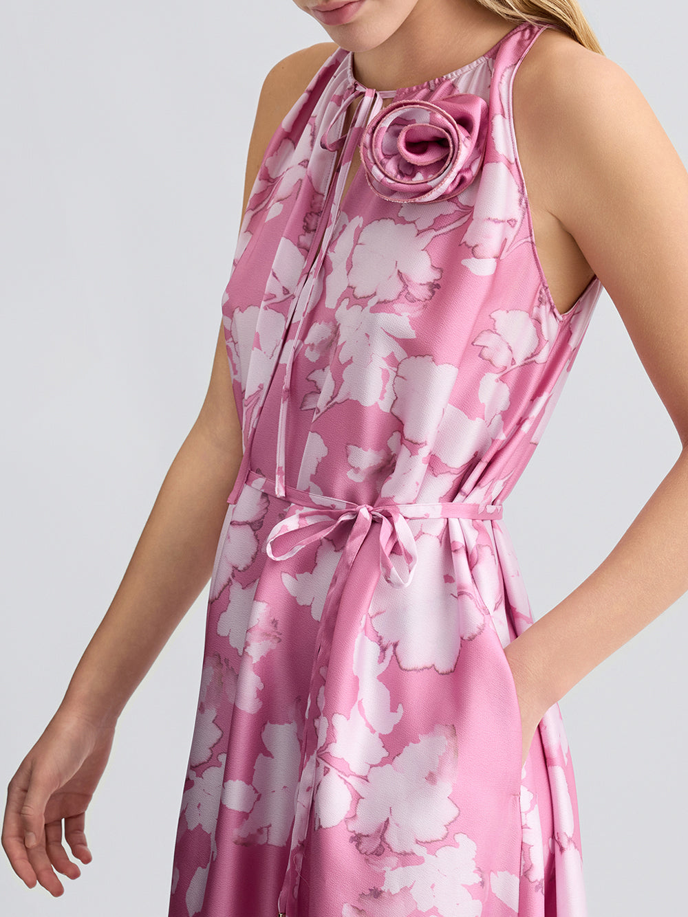 Vestito Longuette Liu Jo da Donna - Fuxia Fucsia