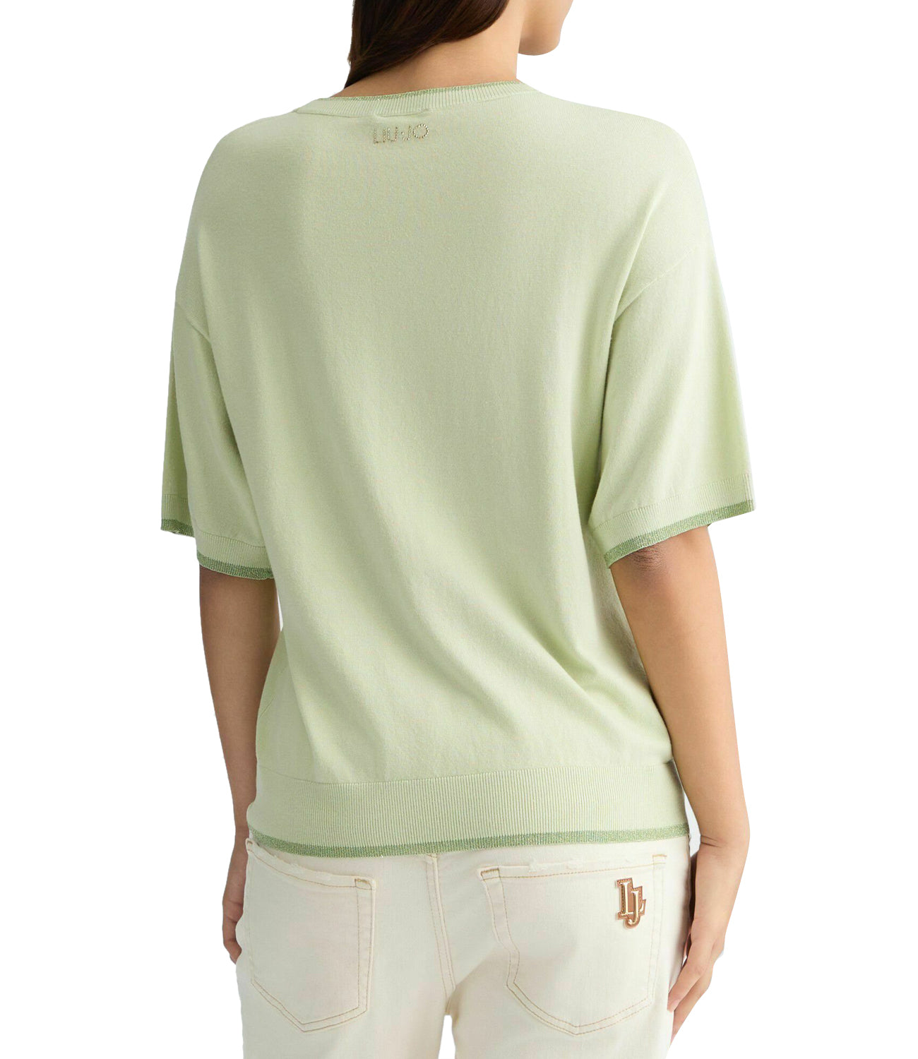 Liu Jo Liu Jo Maglia Ecs Chiusa Maniche Corte Donna Mod. WA5383 MS49I 30212 Tender Greens