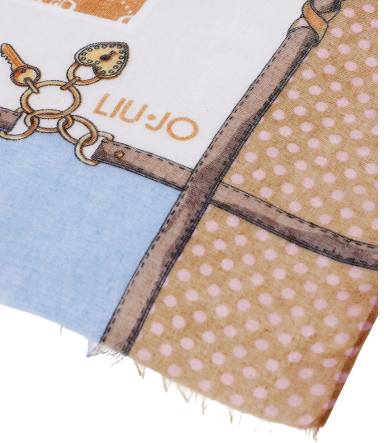 Liu Jo Liu Jo Foulard Ecs Stola S.Valentino 70X180 Donna Mod. 2A5025 T0300 00070 Cammello Beige