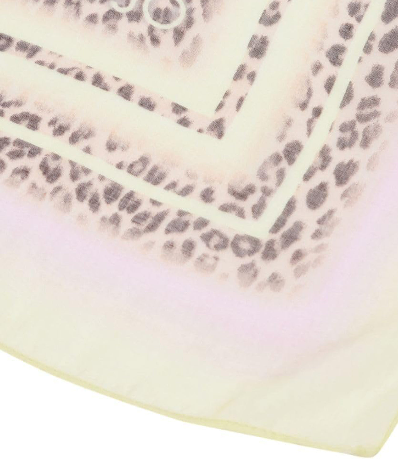 Liu Jo Liu Jo Foulard Ecs Foulard Leopard 120X120 Donna Mod. 2A5044 T0300 10618 Pale Yellow