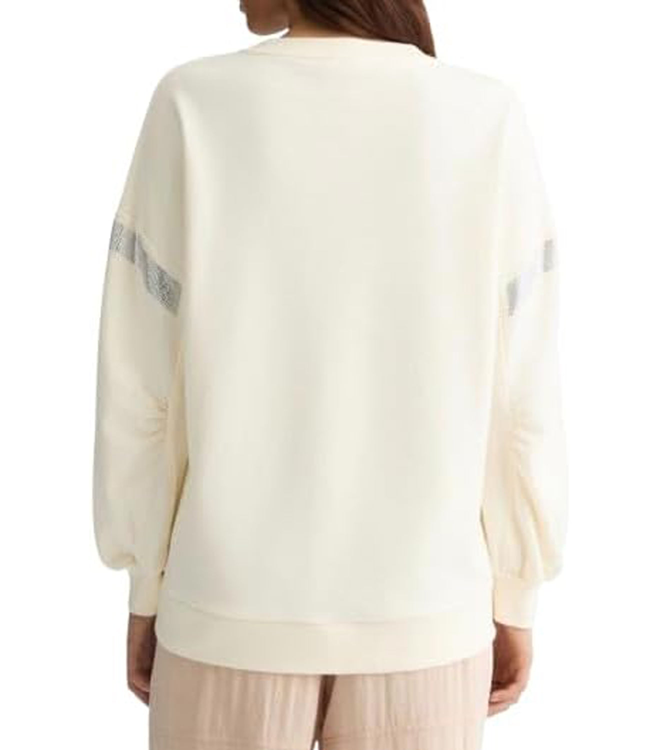 Liu Jo Liu Jo Felpa Ecs Felpa Chiusa Donna Mod. TA5048 FS000 10105 White Milk