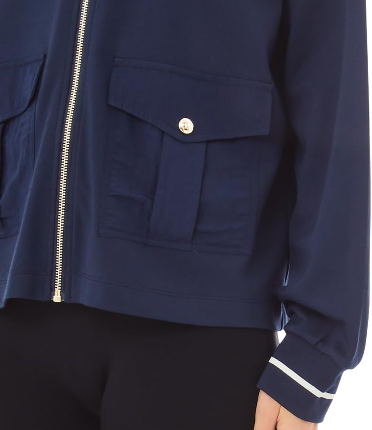 Liu Jo Liu Jo Felpa Felpa Aperta Donna Mod. TA5119 J5942 93922 Nuit Noir