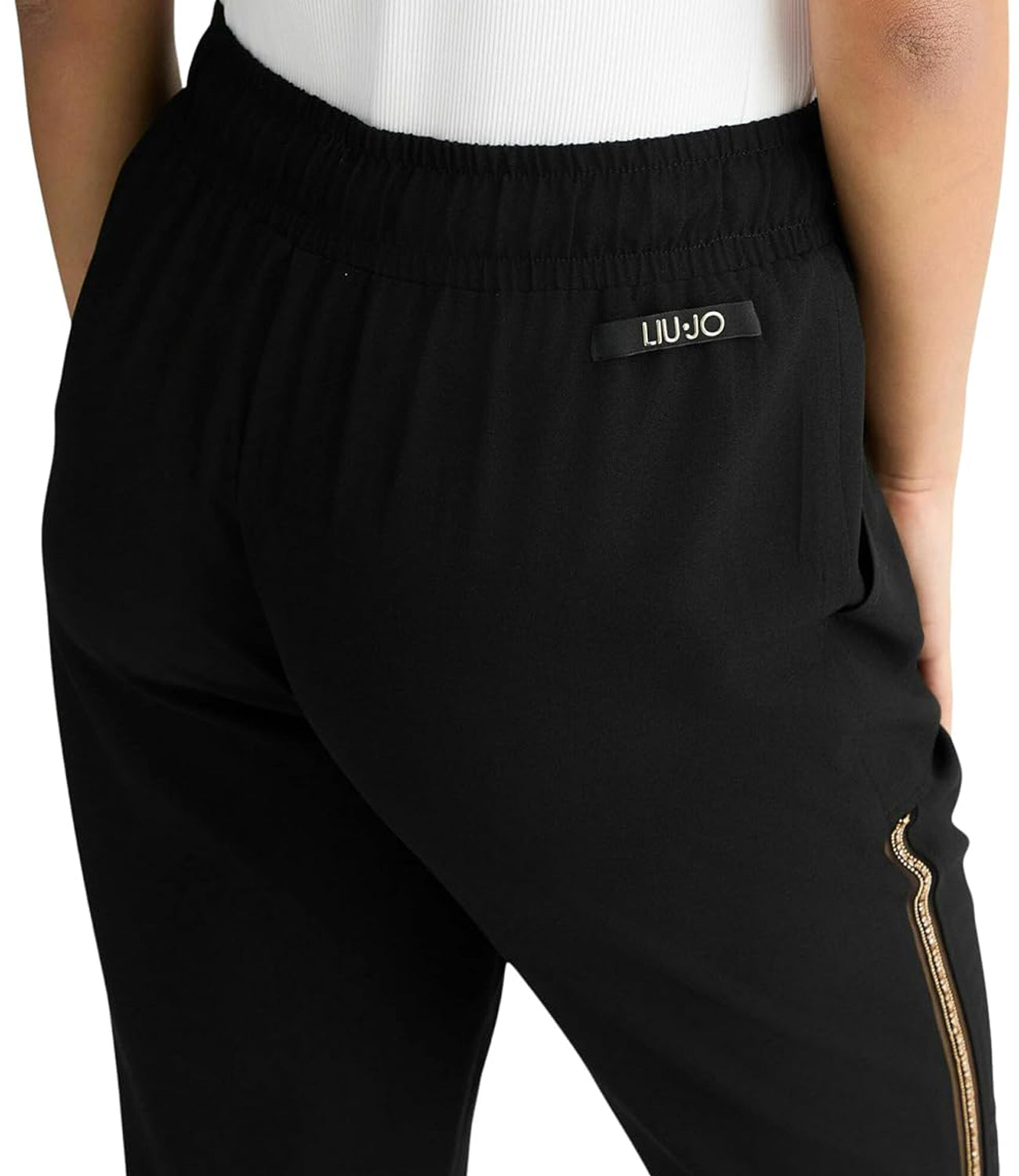 Liu Jo Liu Jo Pantalone Ecs Pant.Ts Tpotf Lungo Donna Mod. TA5140 TS423 22222 Nero