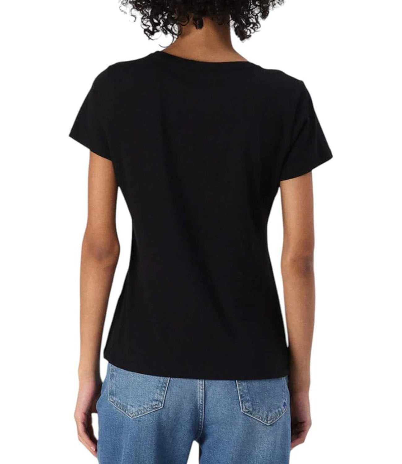 Liu Jo Liu Jo T-shirt Ecs T-Shirt Moda Manica Corta Donna Mod. TA5214 JS003 W9415 Nero/Liujo