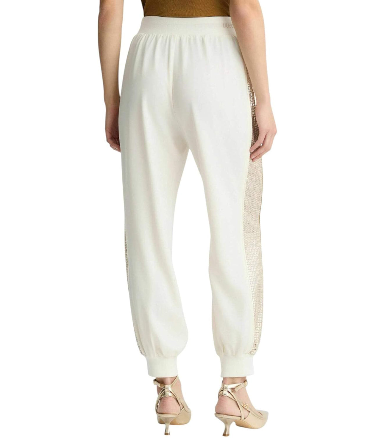 Liu Jo Liu Jo Pantalone Ecs Pant.Ts Tpotf Lungo Donna Mod. TA5264 TS423 M9185 White Milk/Nuage