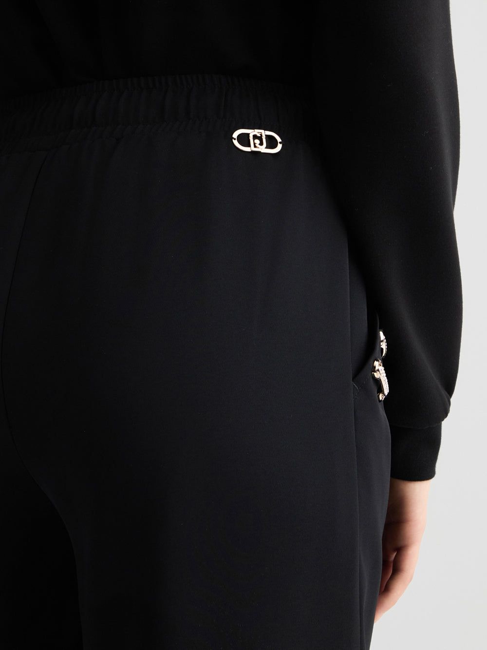 Pantalone Jogger Liu Jo da Donna - Nero