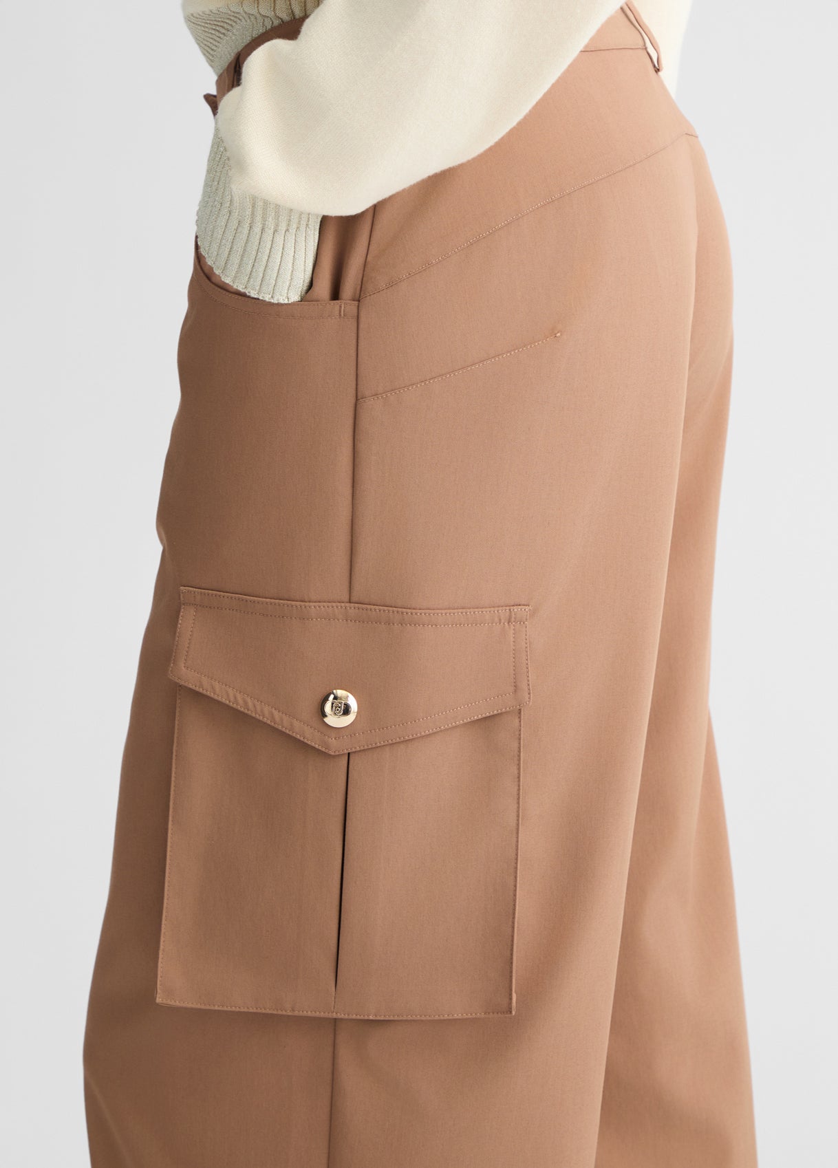 Pantalone Cargo Liu Jo da Donna - Marrone